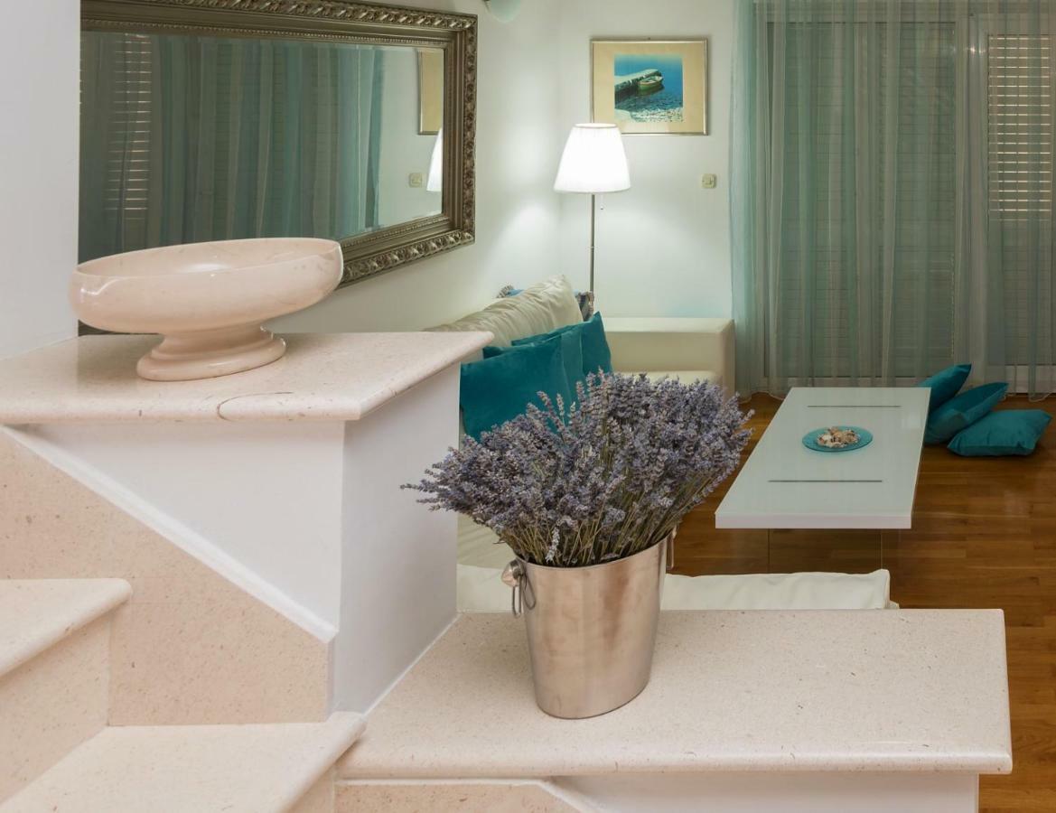 Andor - Lux, Two Beautiful Terraces With Sea & Sunset View Apartment Makarska Exterior photo