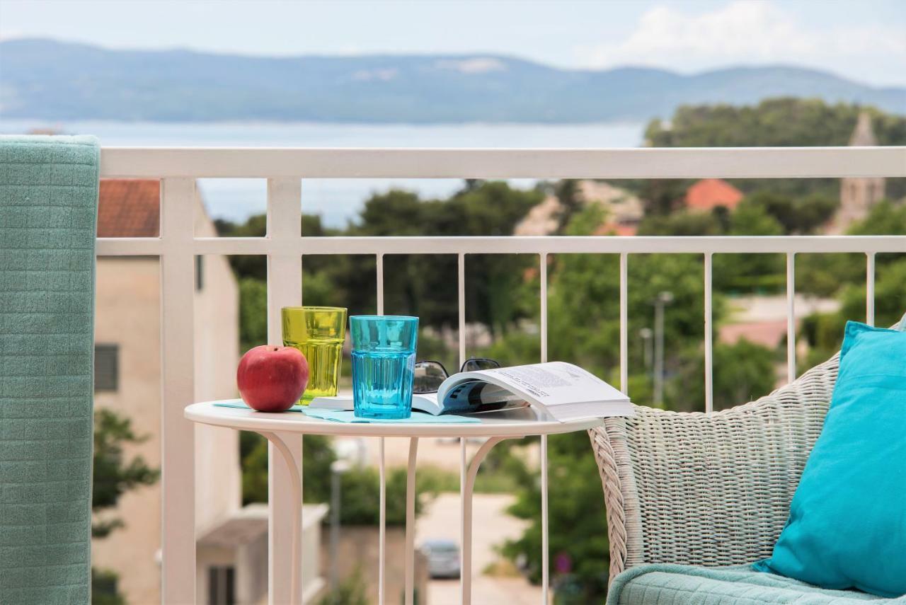 Andor - Lux, Two Beautiful Terraces With Sea & Sunset View Apartment Makarska Exterior photo